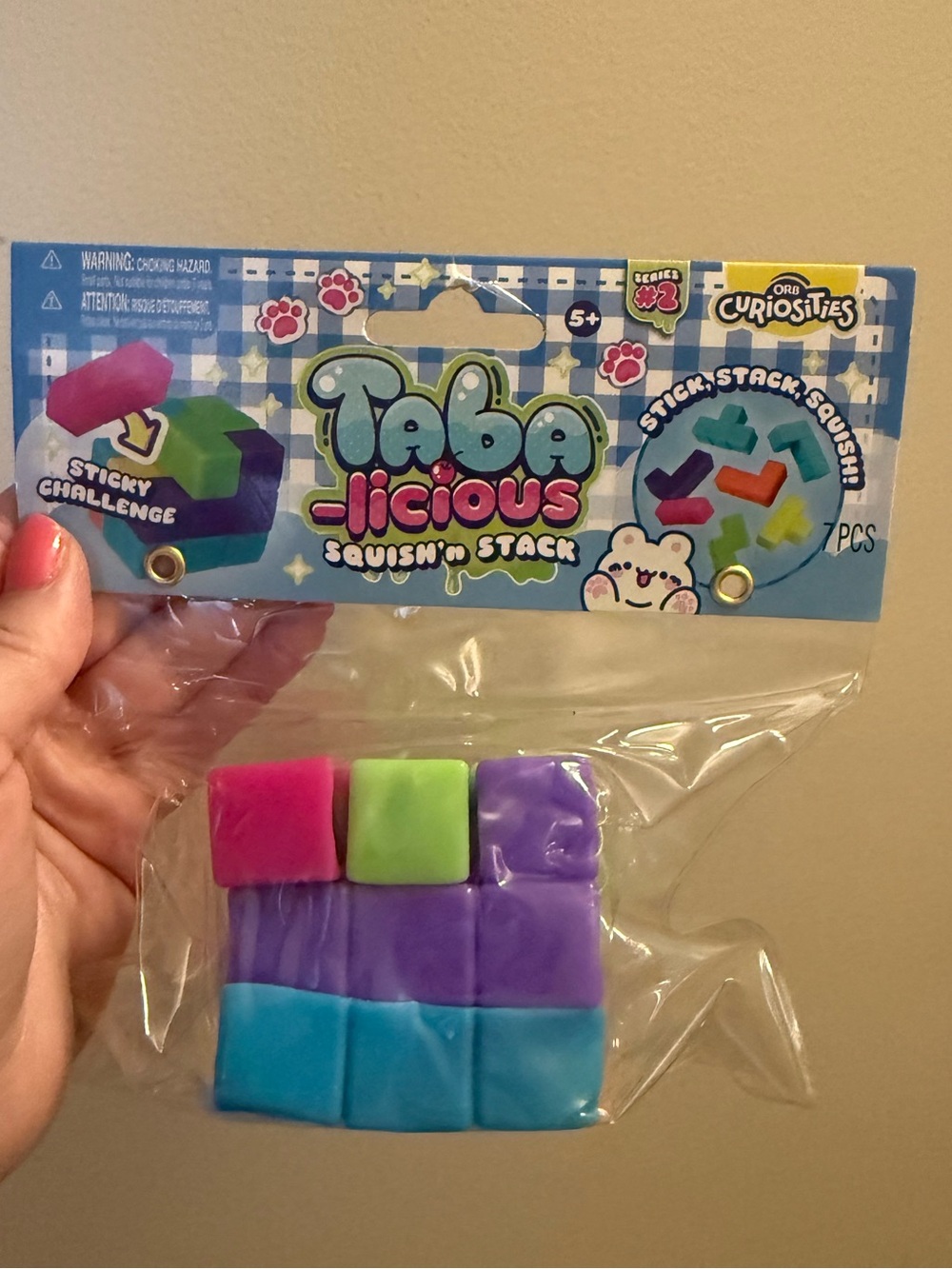 Taba-licious squish n  stack squishy toy
